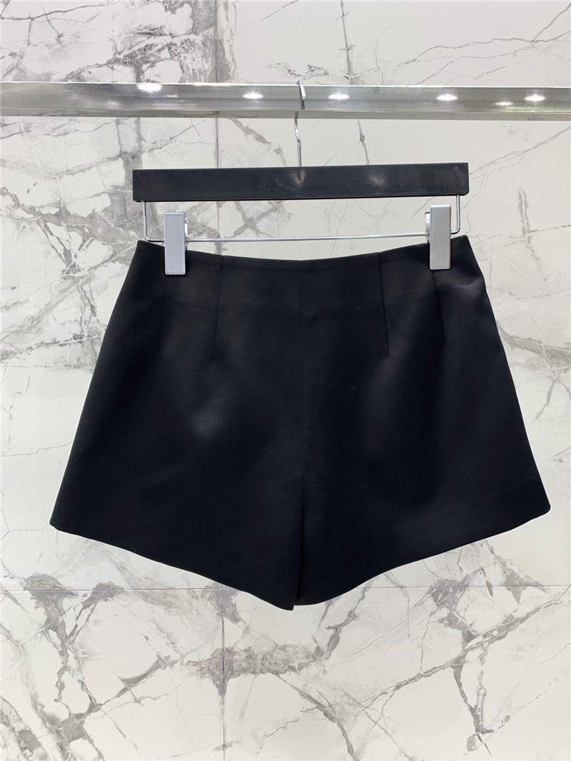 Y51 acetate satin shorts replica d&g clothing