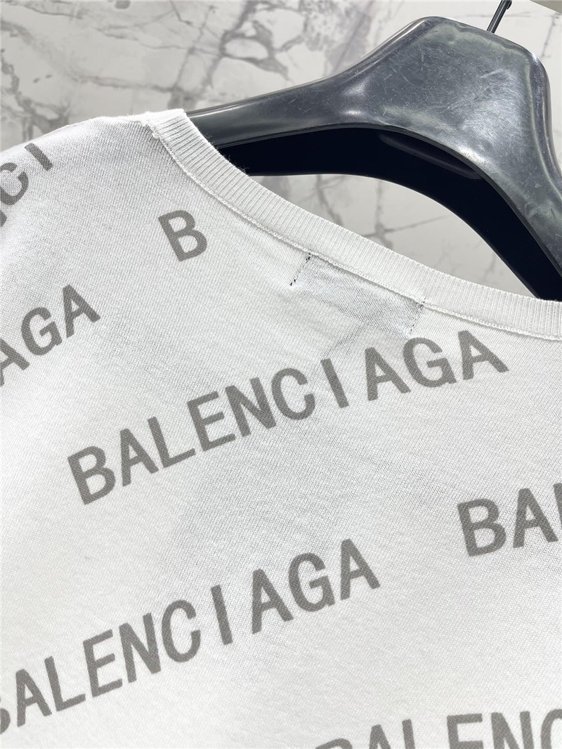 Ba1en*iaga new knitted short-sleeved replica designer clothes