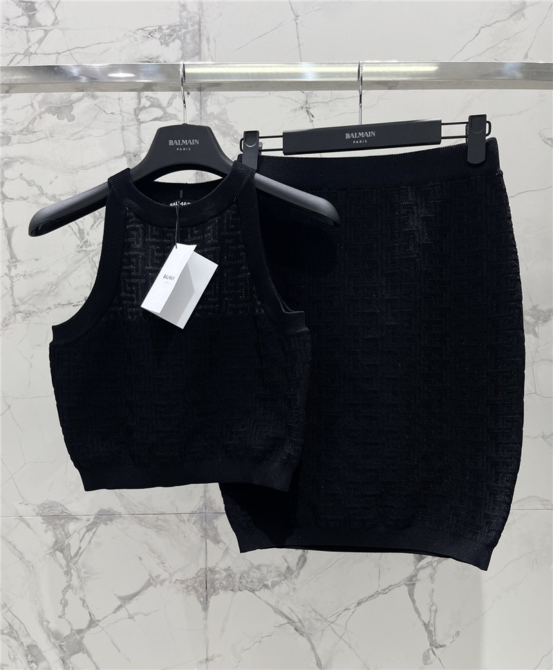 Balmain sleeveless vest cheap replica designer clothes
