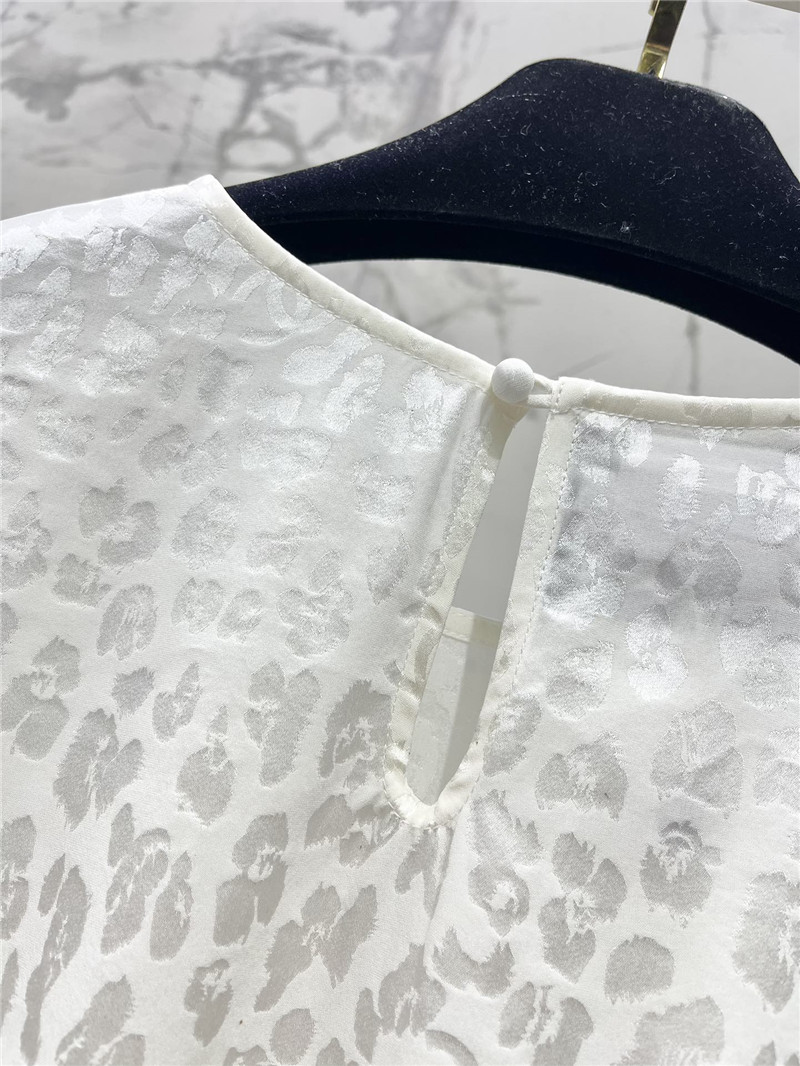 Ch**el silk stretch satin top replica clothing