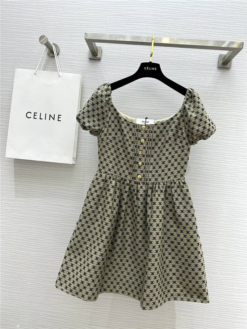 Ce1i*e jacquard dress replica d&g clothing