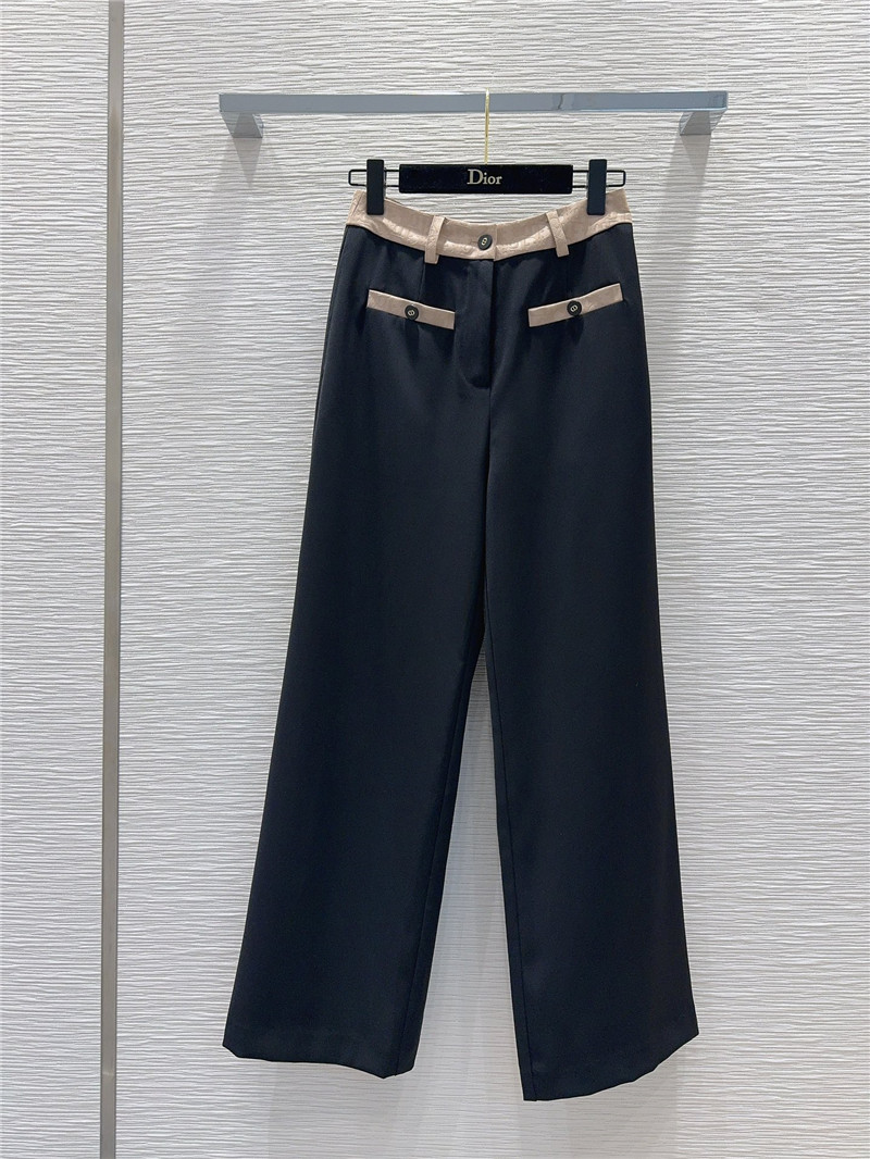 D10r trousers wide leg trousers cheap replica designer clothes