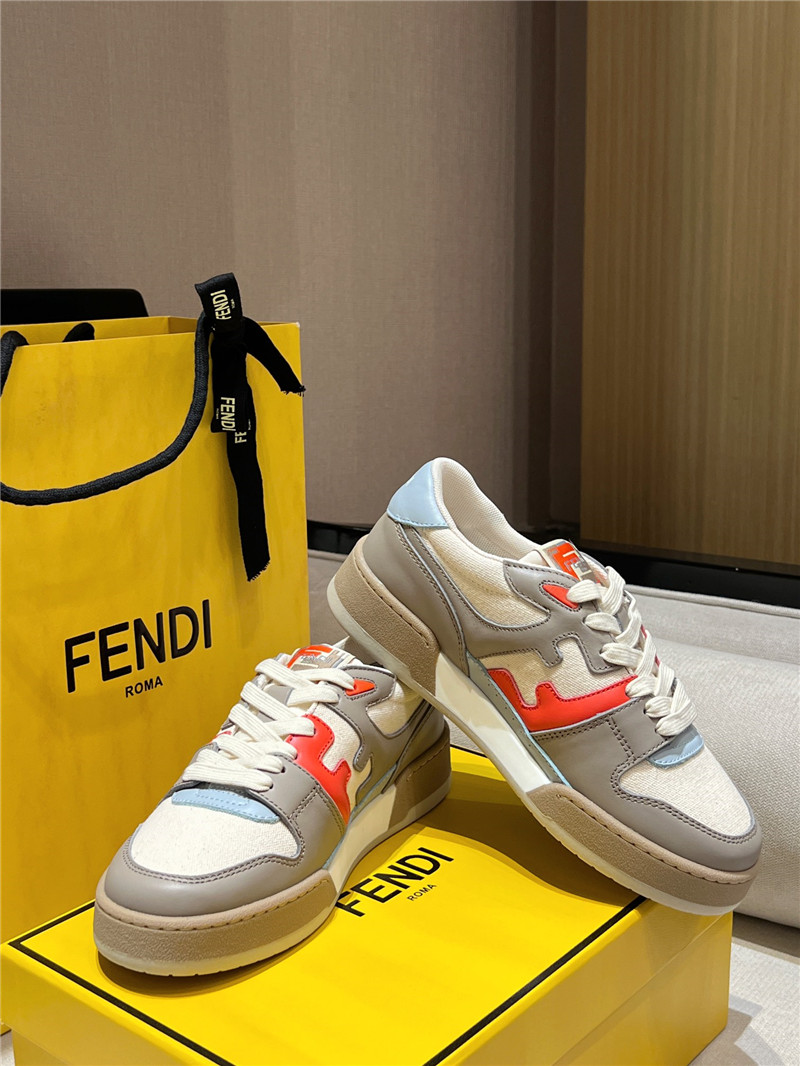 F**di match low top sneakers women