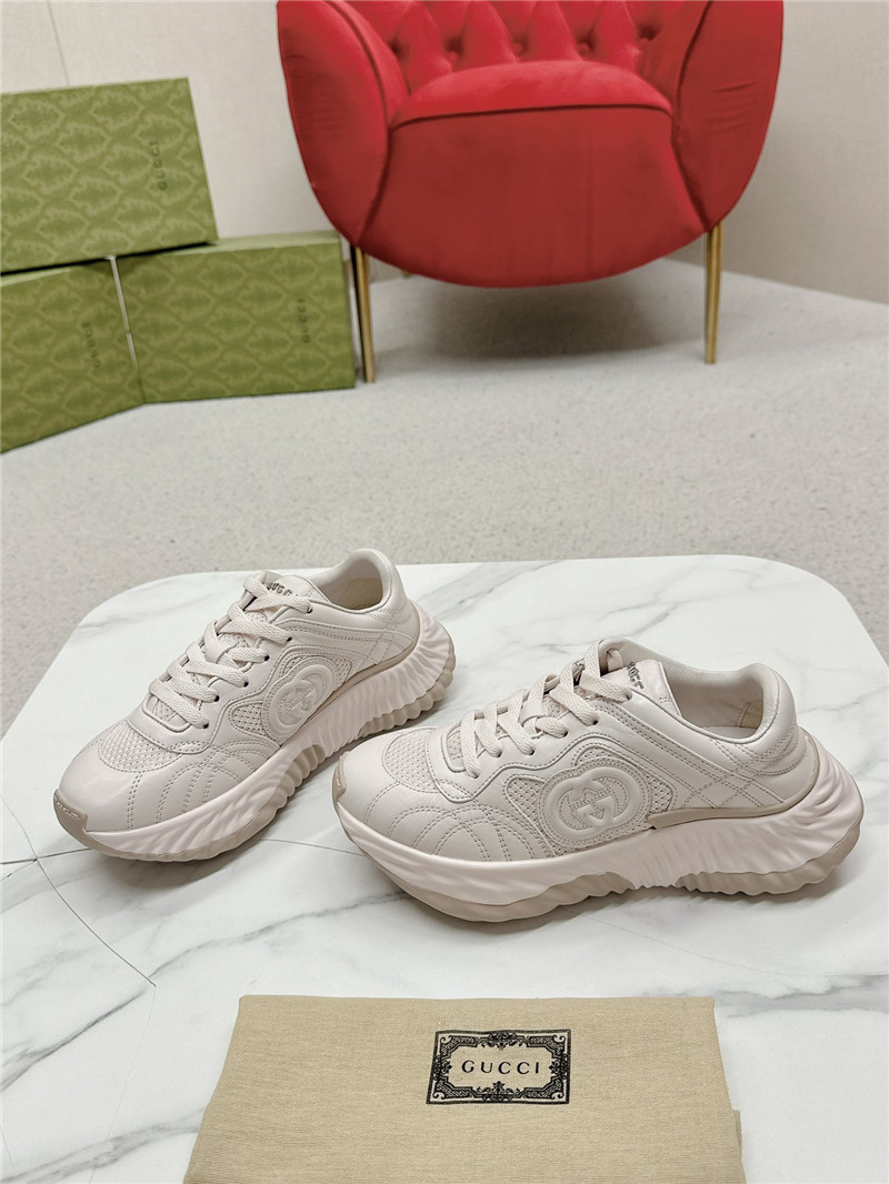 Gvc*1 platform sneakers women beige