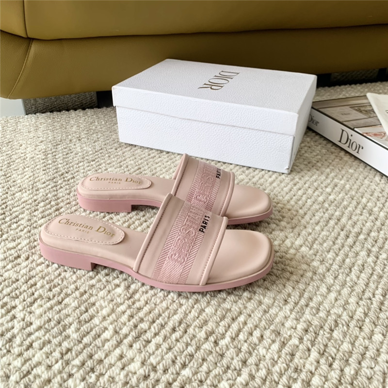D10r nude calfskin dway slide