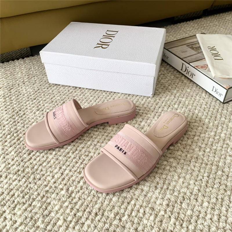 D10r nude calfskin dway slide