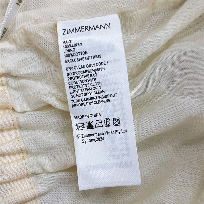 zimm ramie top + Linen wide leg pants replica d&g clothing