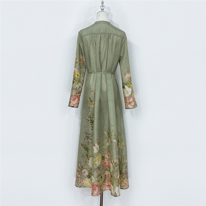 zimm silk printed dress replica clothing sites