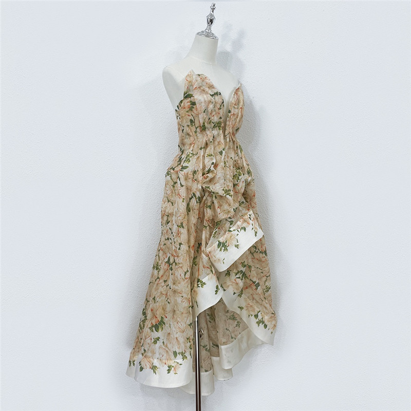 zimm silk Fried Dough Twists bra dress replica clothing