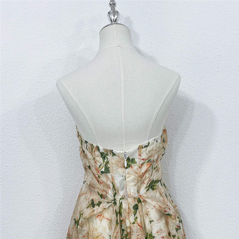 zimm silk Fried Dough Twists bra dress replica clothing