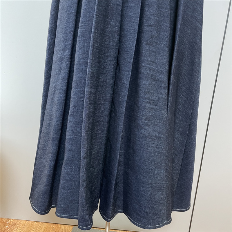 D10r original blue denim dress replica designer clothes