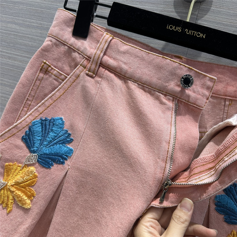 l0vis Vvtt0n lv denim shorts replica clothes