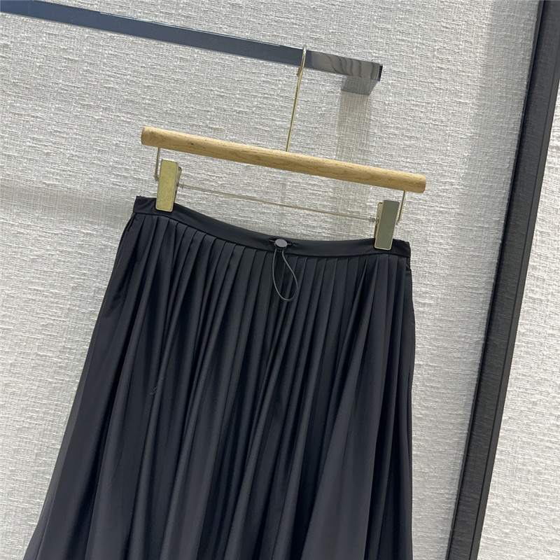 Pra*a low waisted pleated skirt cheap replica designer clothes