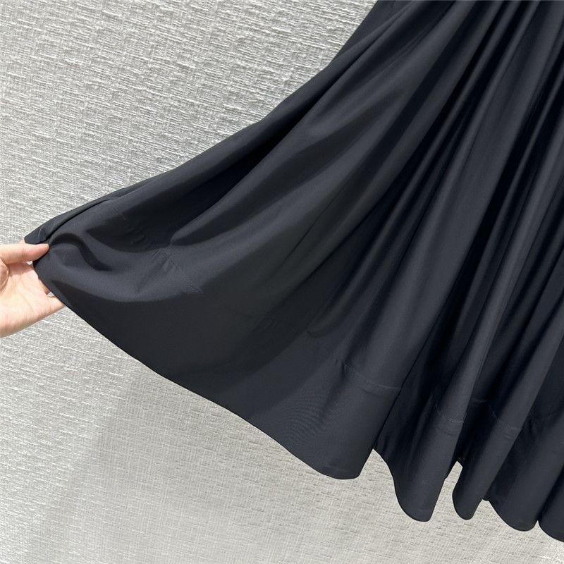 Pra*a low waisted pleated skirt cheap replica designer clothes
