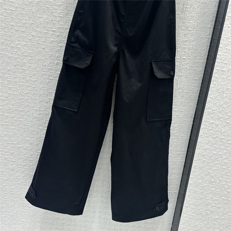 Y51 workwear style tube top jumpsuit replica clothing
