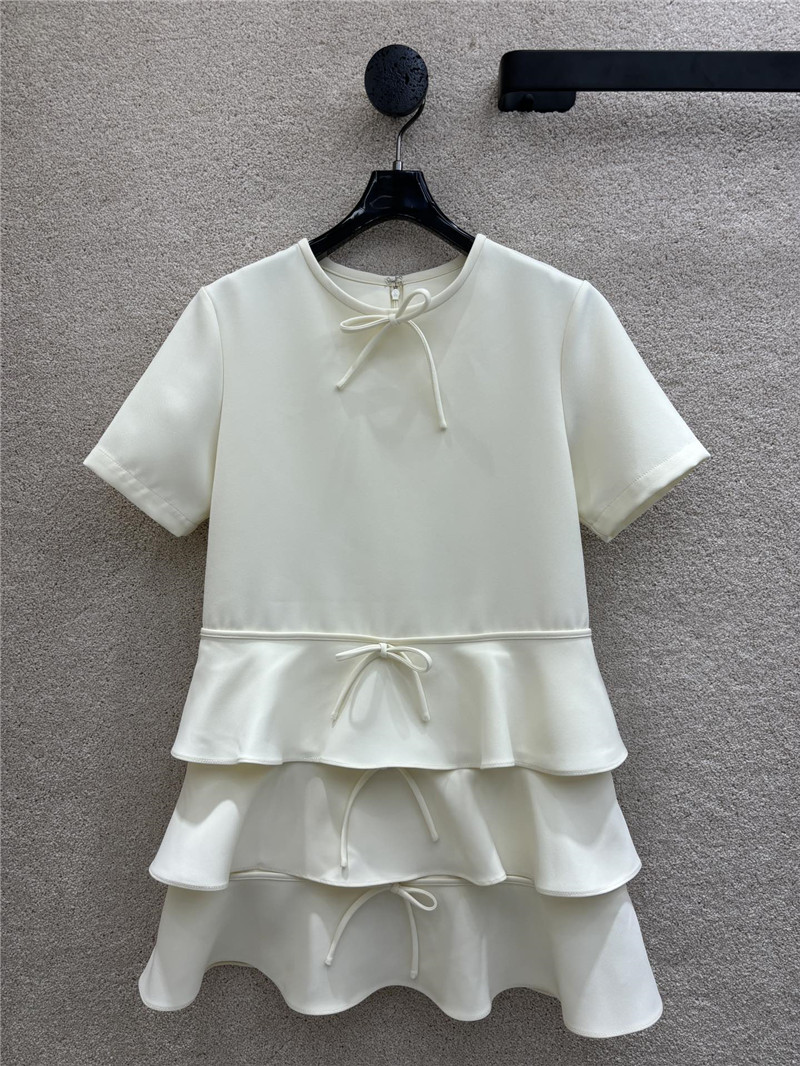 Va1e*ntin0 bow buckle cake dress replicas clothes