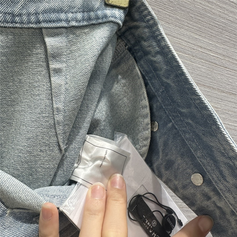 Ch**el denim shorts replica d&g clothing