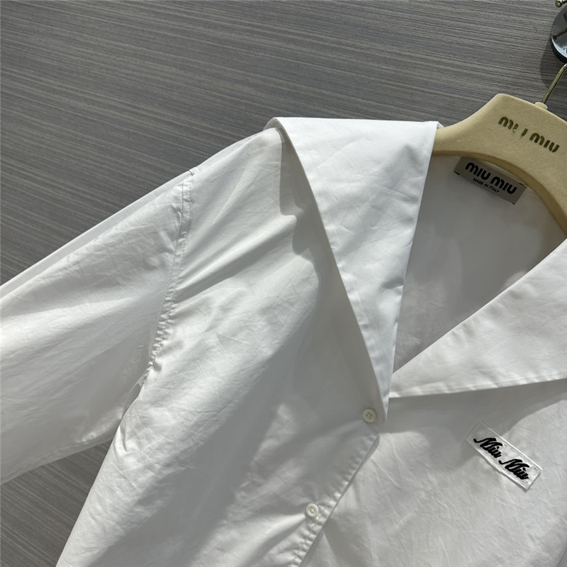 M1um1u navy collar shirt replica clothing sites