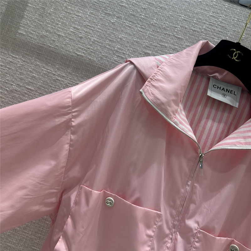 Ch**el nylon windbreaker jacket replica clothing sites