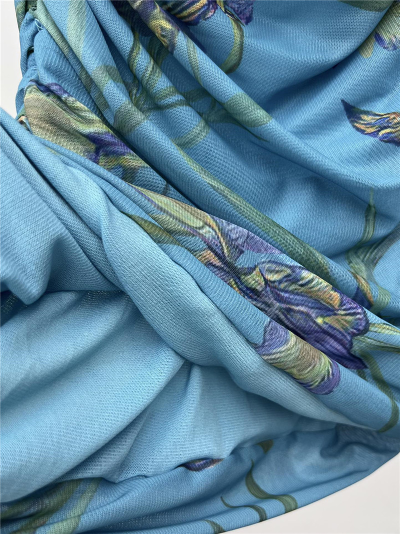 Y51 blue iris dress replica designer clothes