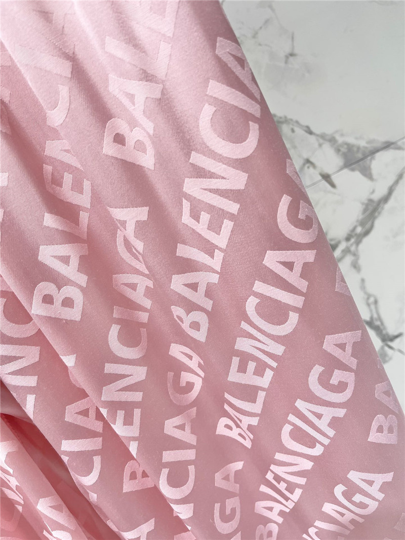 Ba1en*iaga pink silk trousers