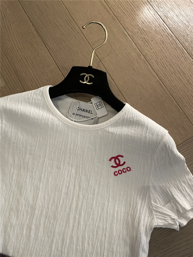 Ch**el new short sleeve replica d&g clothing