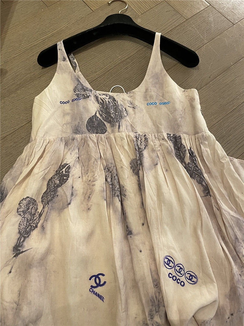 Ch**el new ink print dress replica d&g clothing