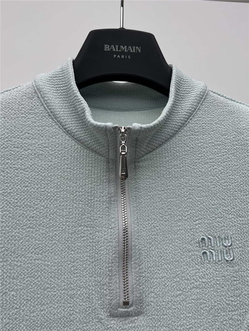 M1um1u embroidered letter set replica d&g clothing