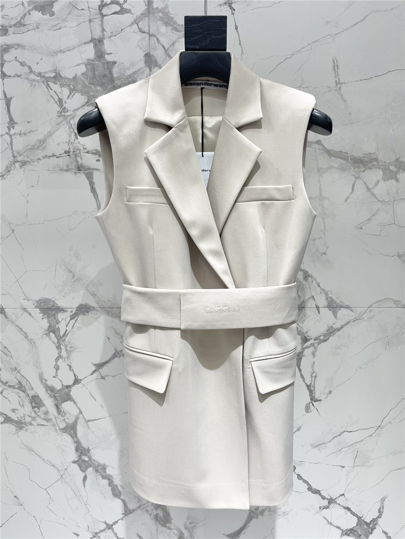 A1exa*der wang sleeveless waist suit skirt replica clothes