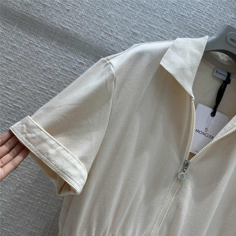 Moncler short sleeve dress replica clothing