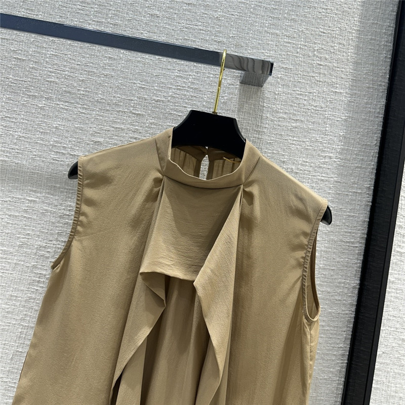 BC silk sleeveless shirt replica clothes