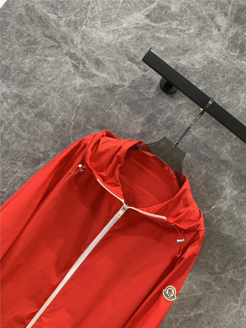 Moncler hooded sun protection jacket replica clothing sites