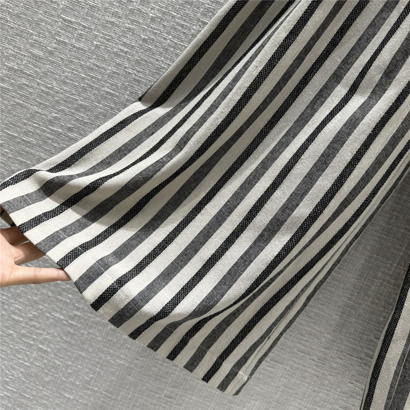 L0r0 P1ana pleated wide-leg straight trousers replica clothing