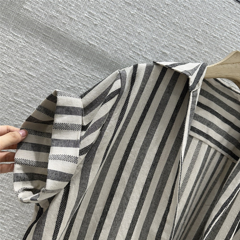 L0r0 P1ana curled short sleeve shirt replica clothing sites
