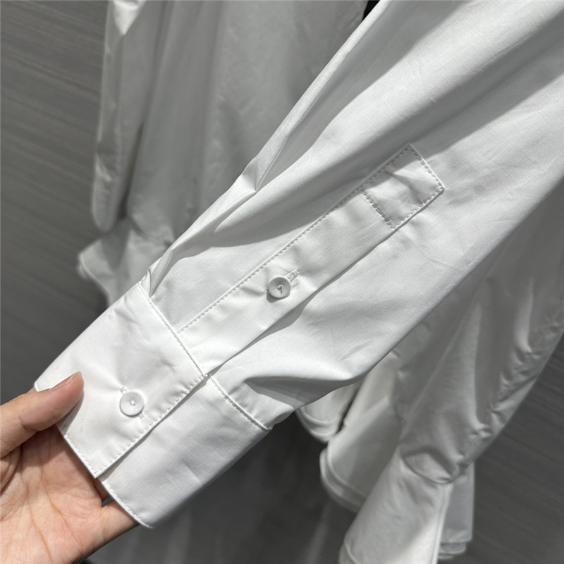 Va1e*ntin0 ruffle lace shirt dress replica clothes
