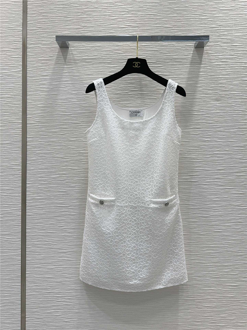 Ch**el sleeveless dress cheap replica designer clothes