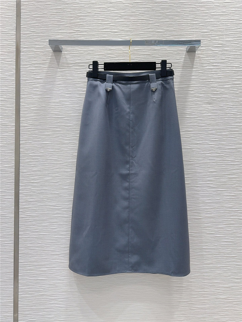 Pra*a pleated skirt replica designer clothes
