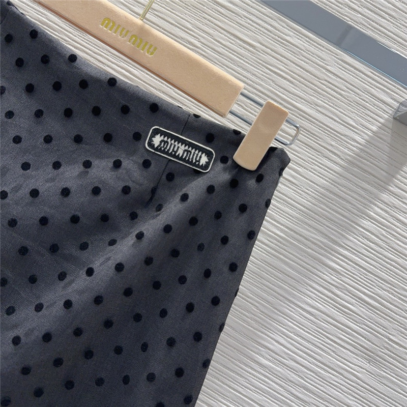 M1um1u polka dot skirt replica clothing sites