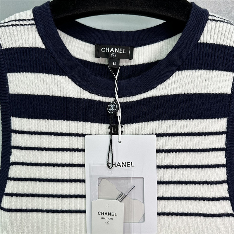 Ch**el knitted top replica designer clothes