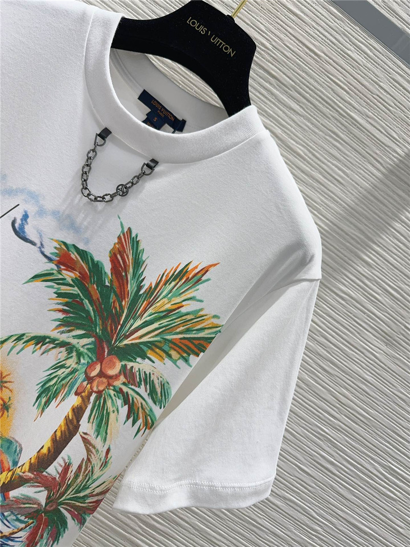 l0vis Vvtt0n lv cotton t-shirt replica d&g clothing