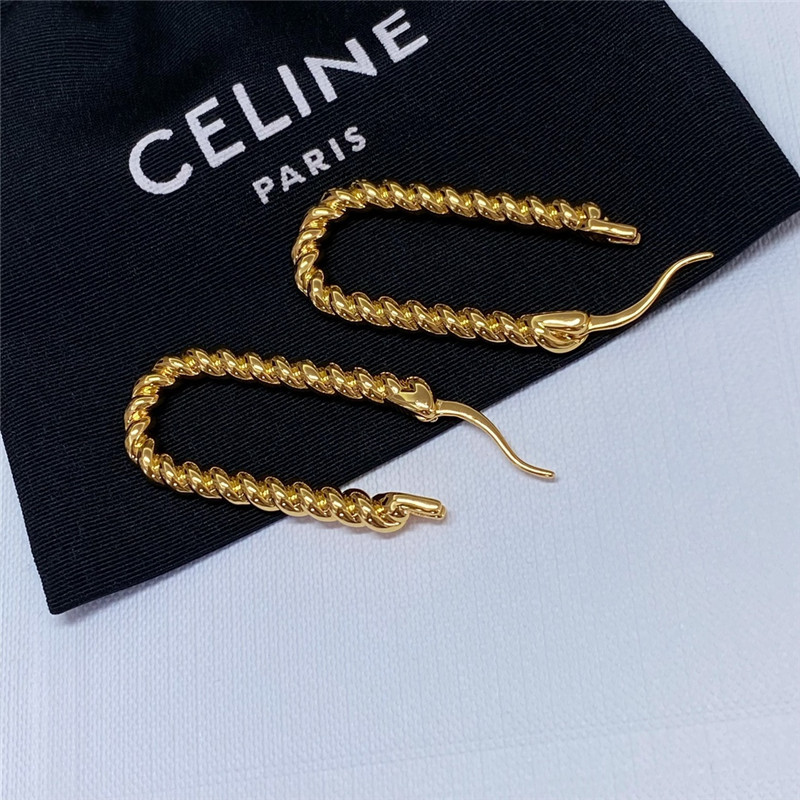 Ce1i*e twist earrings