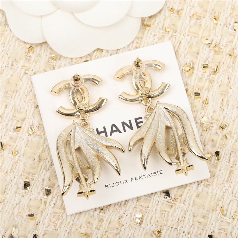 Ch**el new logo earrings