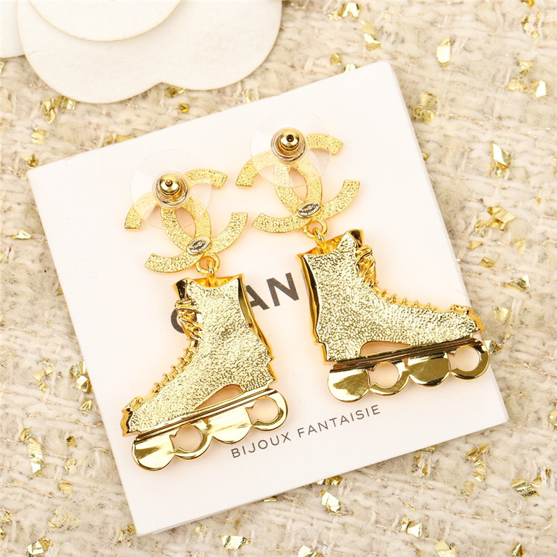 Ch**el skate earrings