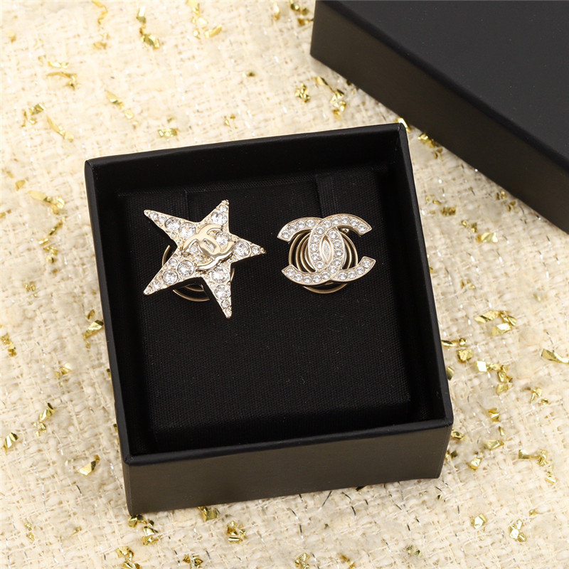 Ch**el double c five-pointed star hairpin
