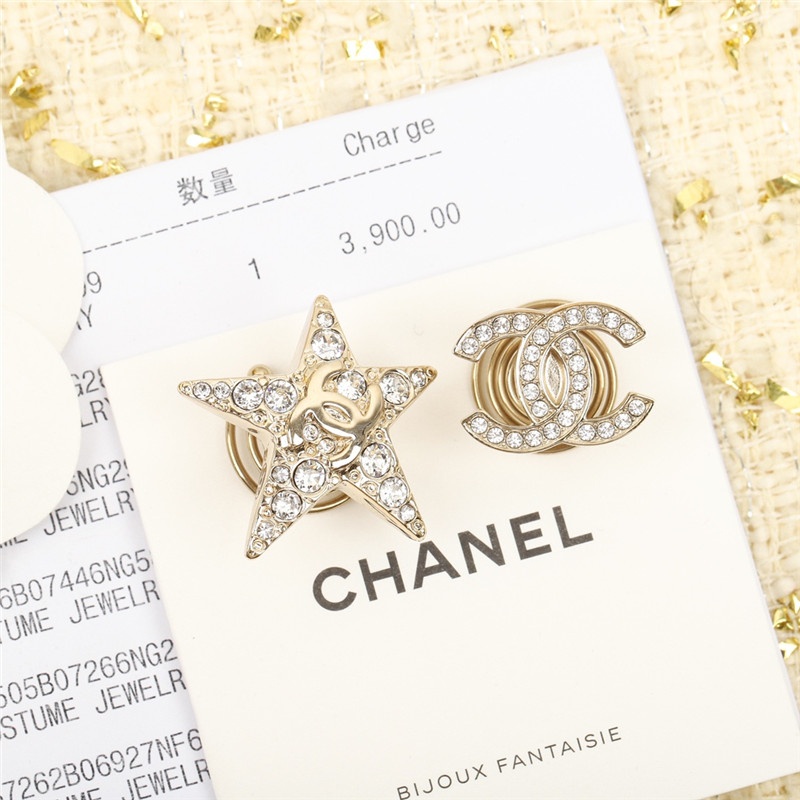 Ch**el double c five-pointed star hairpin