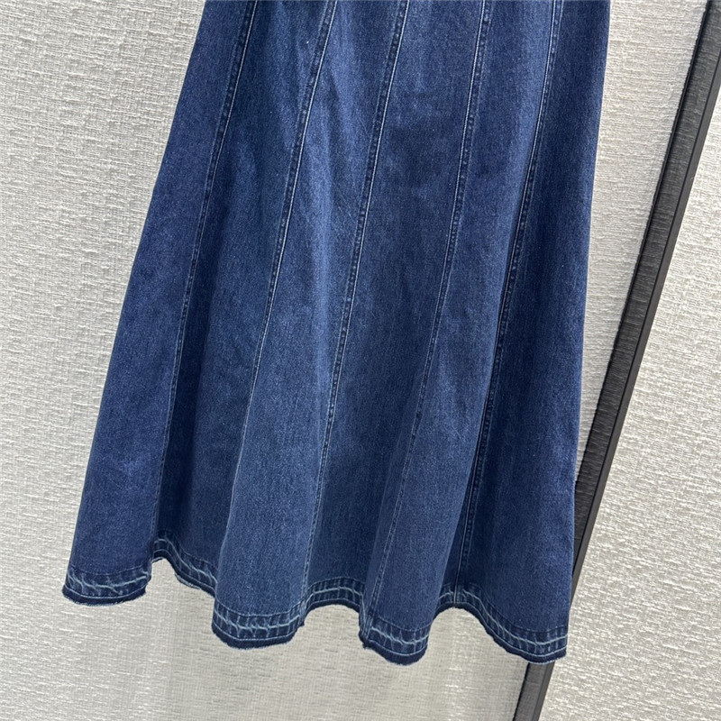 Va1e*ntin0 replica clothing sites denim skirt