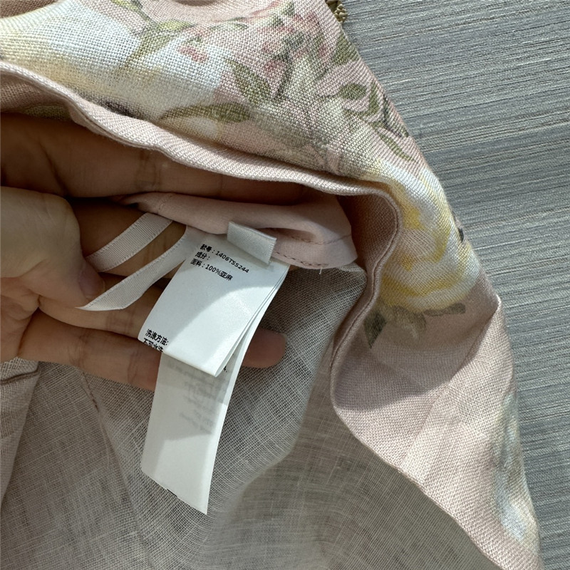 zimm linen cotton high waist shorts replica designer clothes
