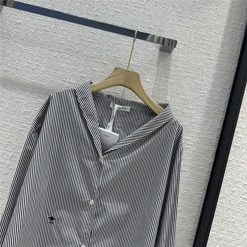 D10r irregular sloping shoulder long sleeve shirt replica clothing