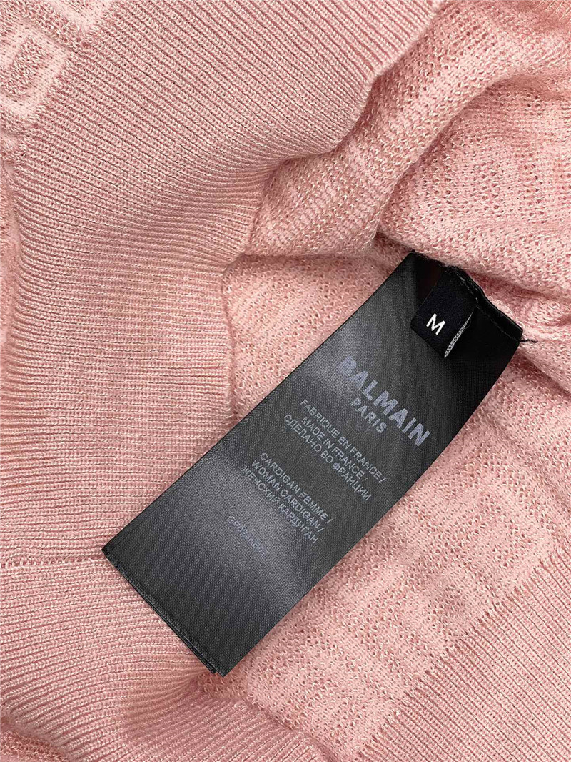 Balmain hollow round neck short sleeve replicas clothes