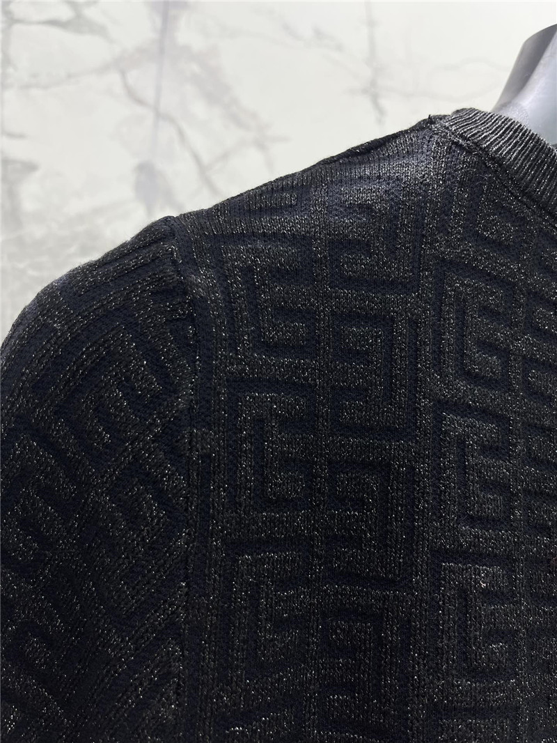Balmain hollow round neck short sleeve replicas clothes